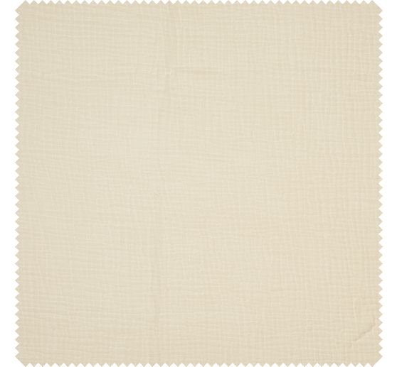 Musselin-Baumwollstoff "Uni"