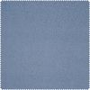 Musselin-Baumwollstoff "Uni" Baltic-Blau