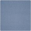 Muslin cotton fabric "Uni" Baltic-Blue