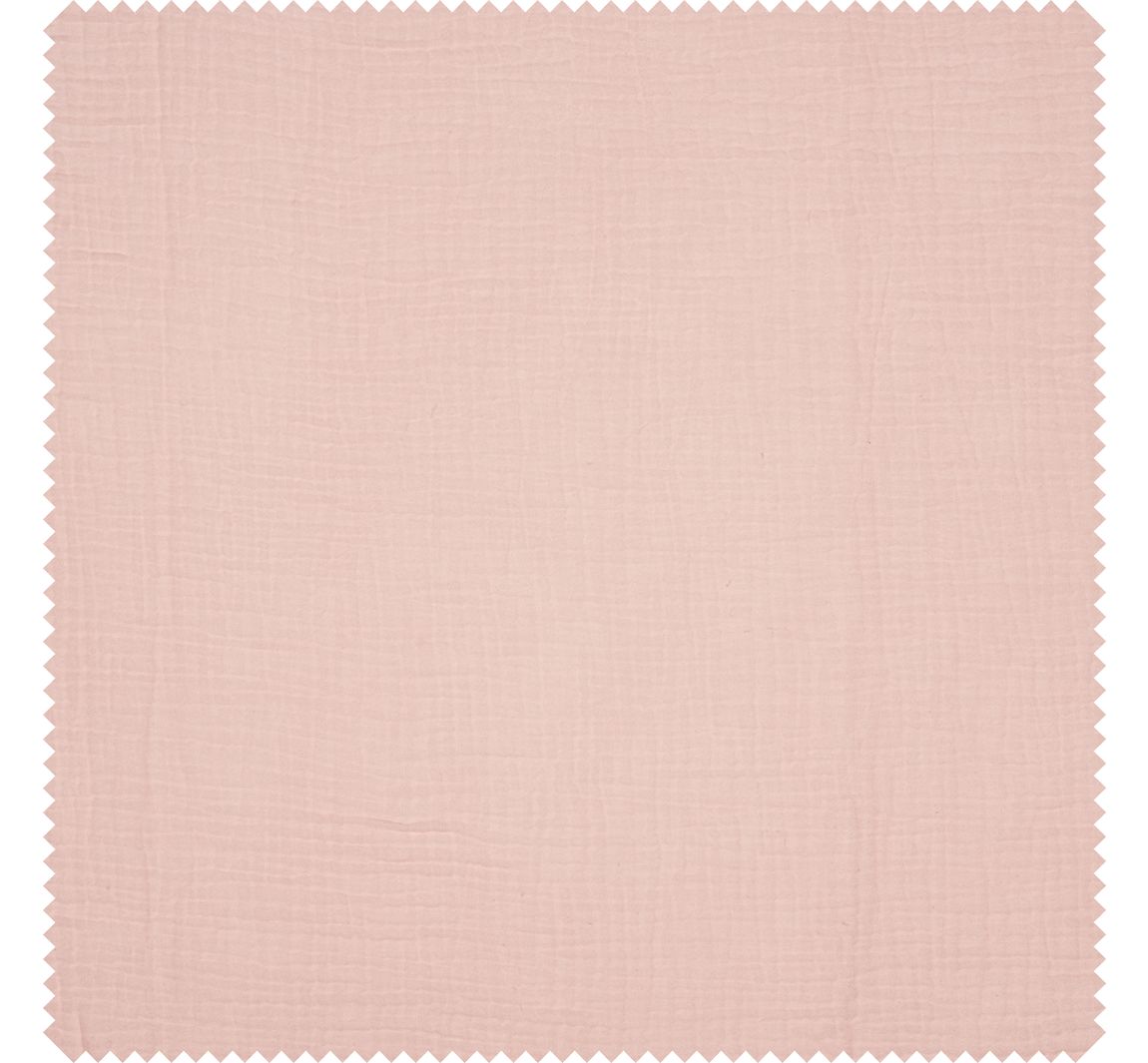 Musselin-Baumwollstoff "Uni" - Blush