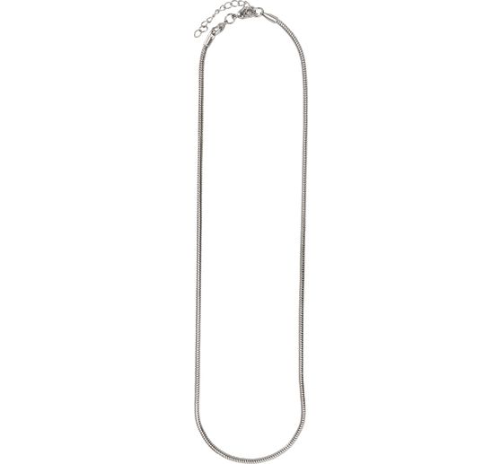 Kette mit Regulierungskettchen "Platin"