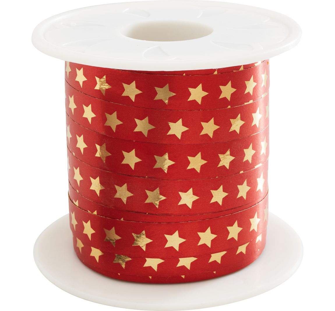 Ringelband "Christmas Star" - Rot
