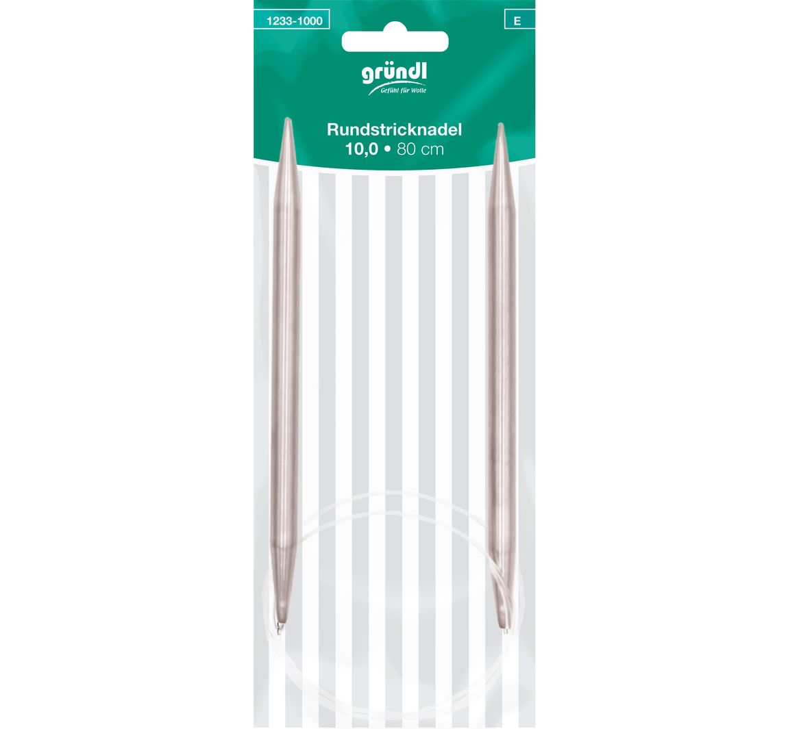 Gründl Rundstricknadel - Stärke 10