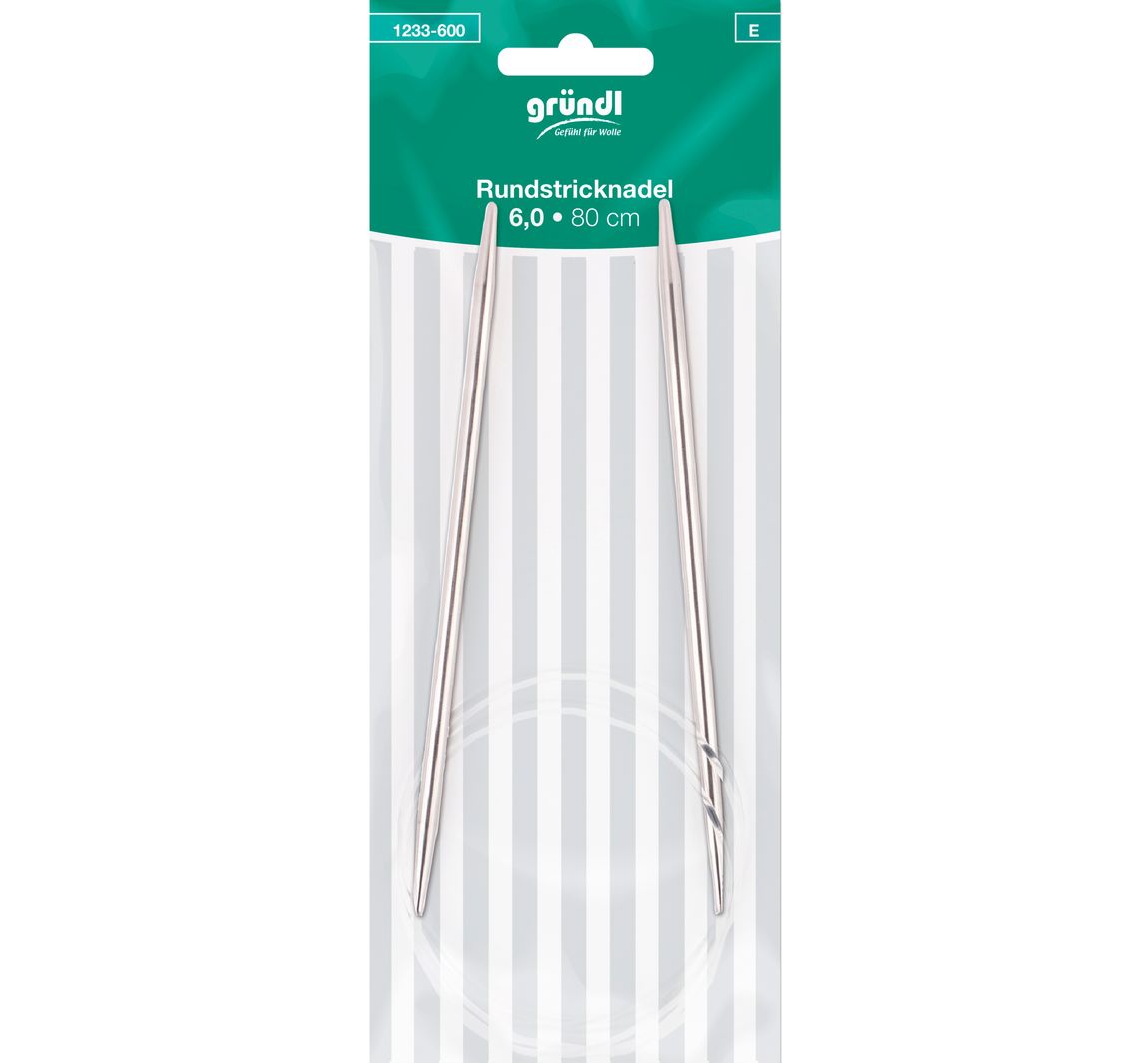 Gründl Rundstricknadel - Stärke 6
