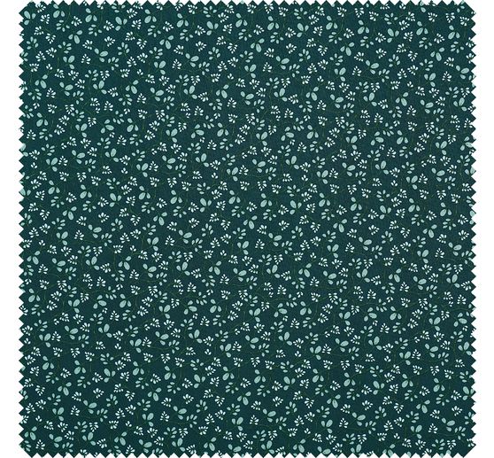 Baumwoll-Stoff "Brilliant" Blätterranken