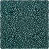 Cotton fabric "Brilliant" leaf tendrils Green