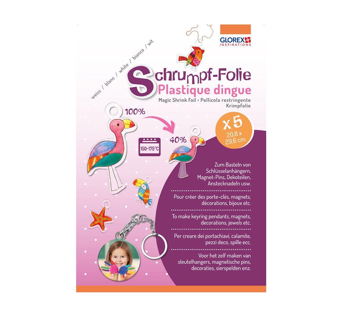 Schrumpffolie "DIN A4" - Transparent