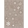 Stanzmotive "Graupappe" Schneeflocken