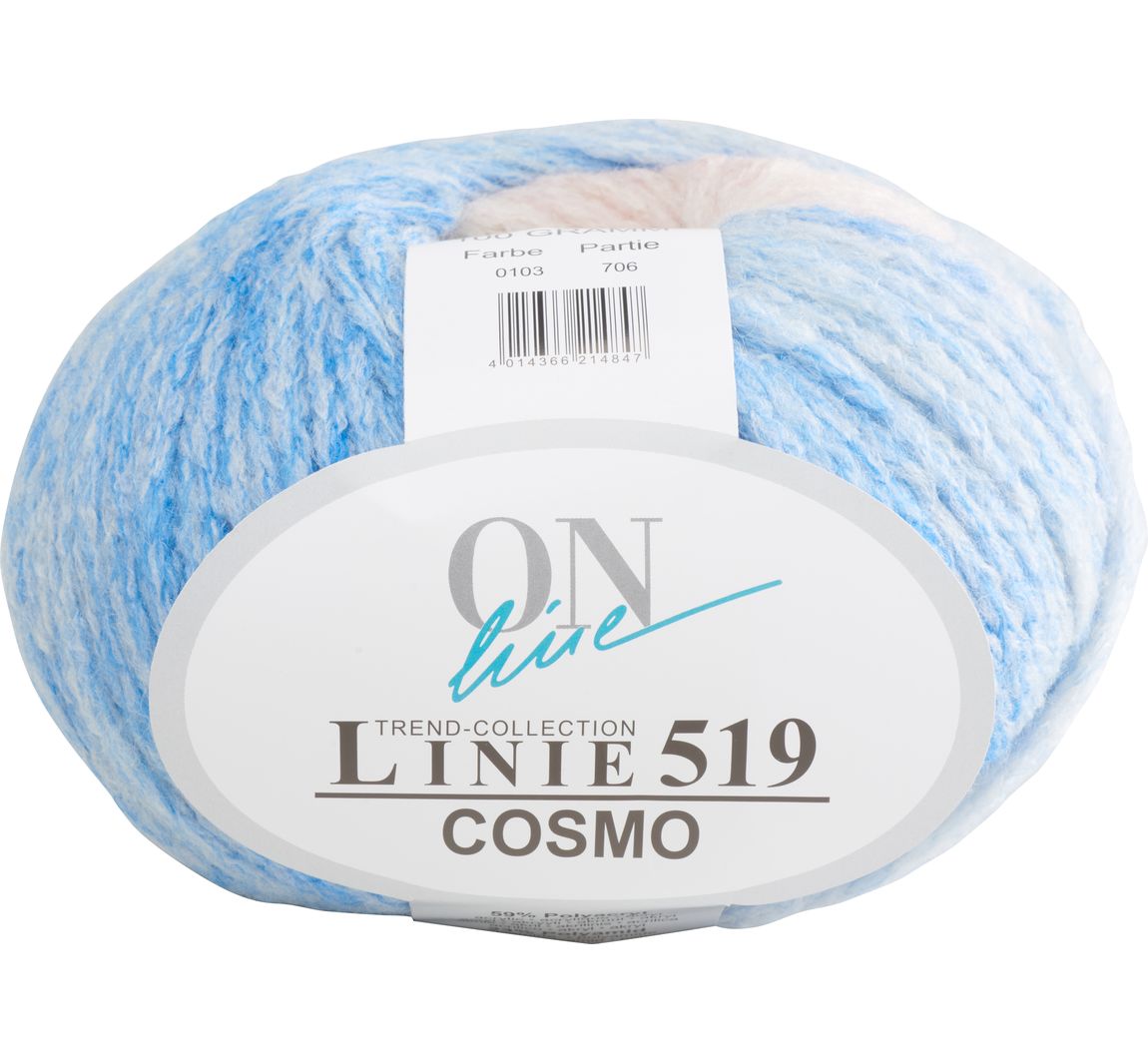 ONline Wolle Cosmo, Linie 519 - Farbe 103