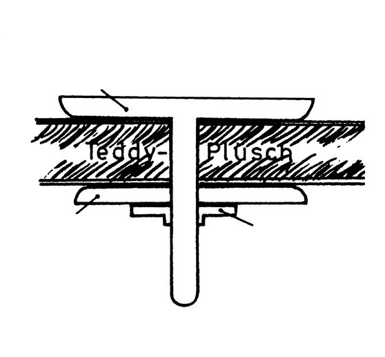 Gelenkscheiben-Set für Bären, 5 x 20 mm