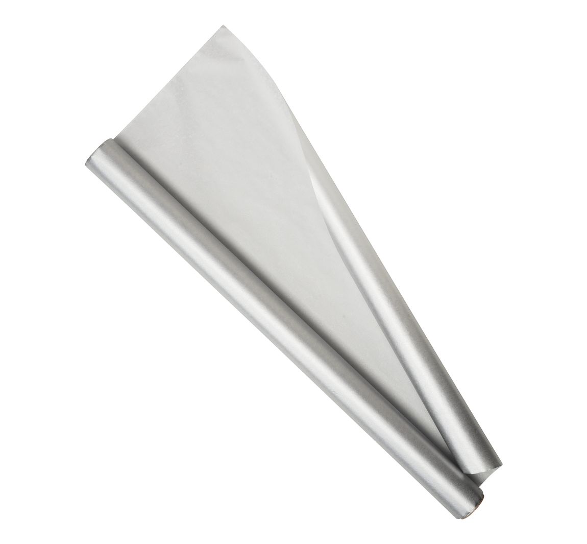 Sea Silk Seidenpapier, farbfest - Metallic-Silber