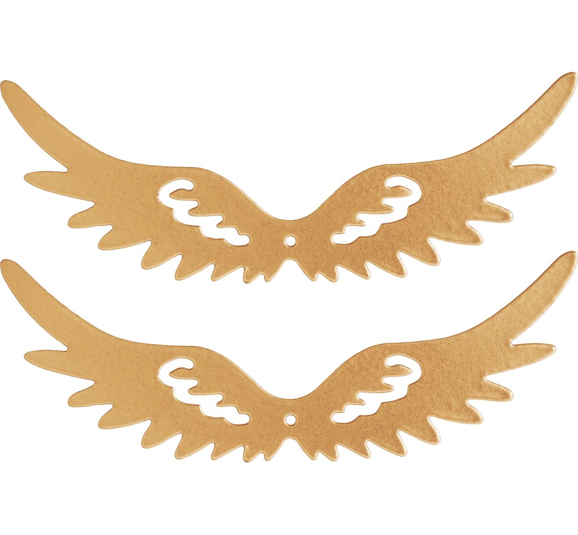 Engelsflügel "Angelo", 7,8 cm - Goldfarben