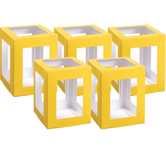 Lantern blank "Square", 5 pieces