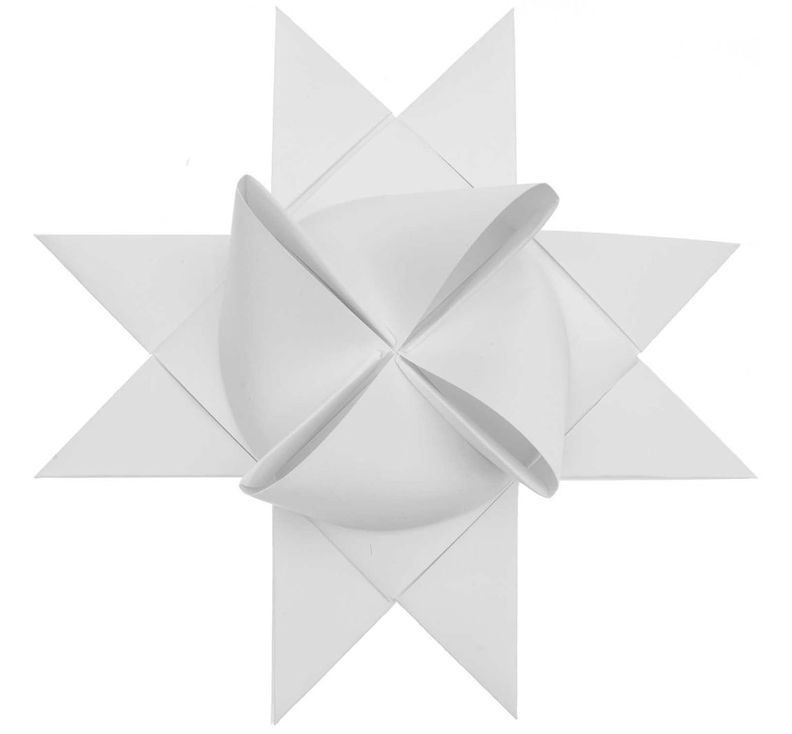 Fröbelsterne XXL - Weiß