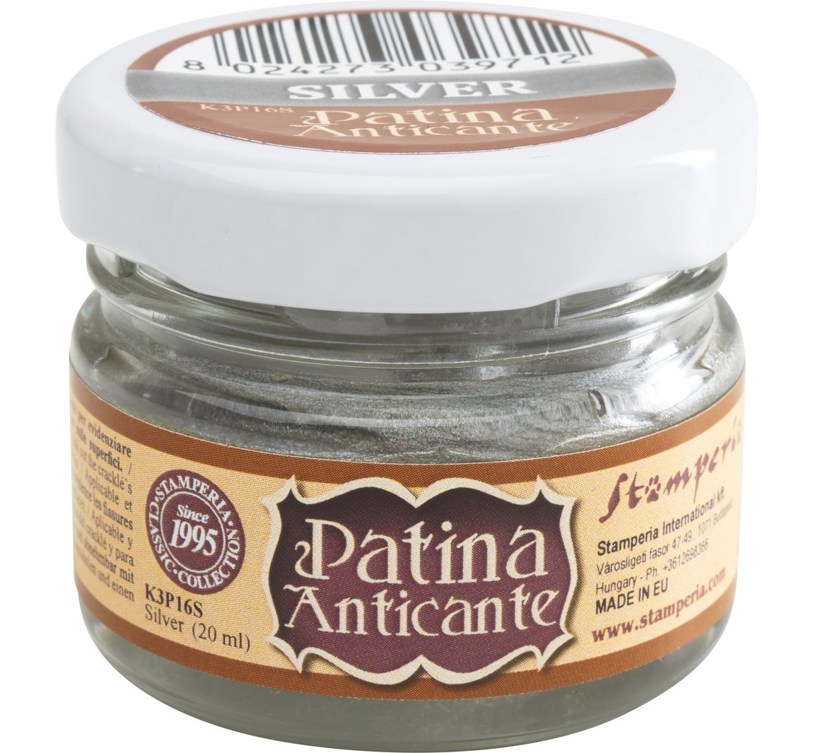 Stamperia "Patina Anticante" - Silver