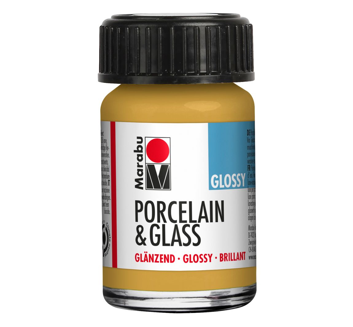 Marabu Porcelain & Glass, "Glossy" - Gold