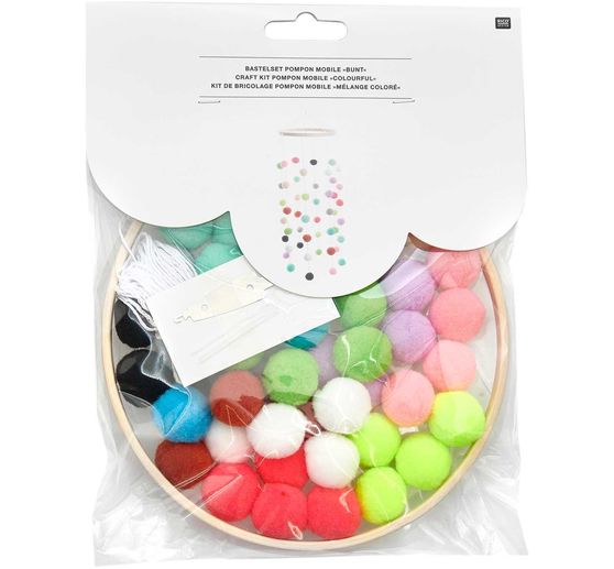 Bastelset Pompon "Mobile"