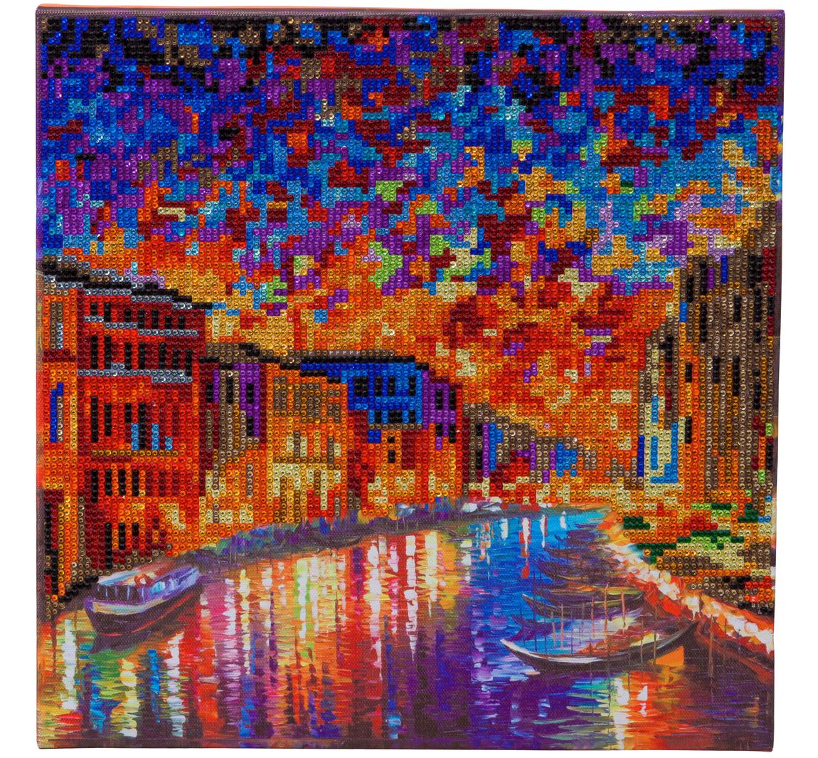 Diamond Painting "Crystal Art Kit" - Grand Canal Venice