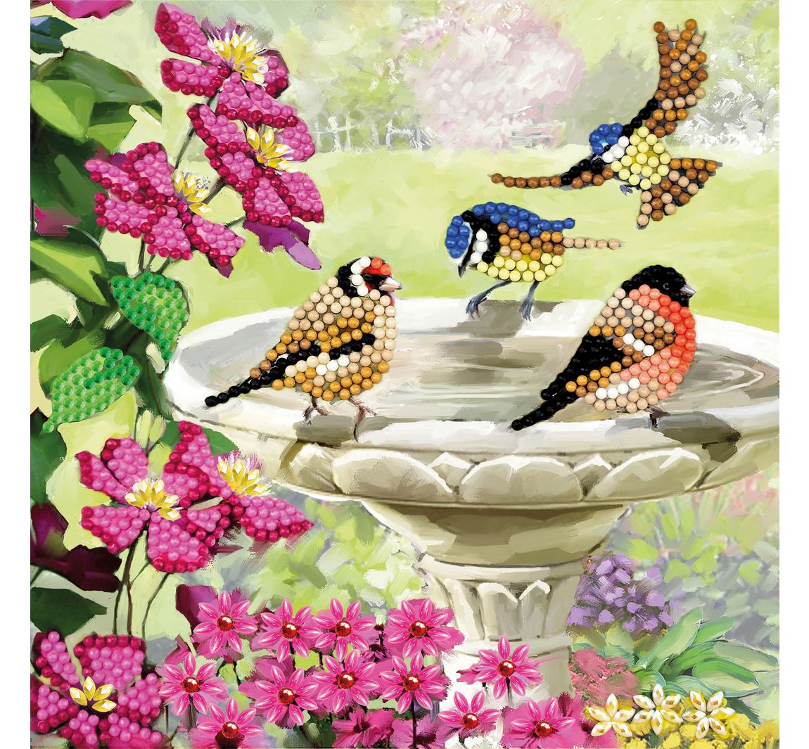Craft Buddy Diamond Painting "Crystal Art Card" - Birds