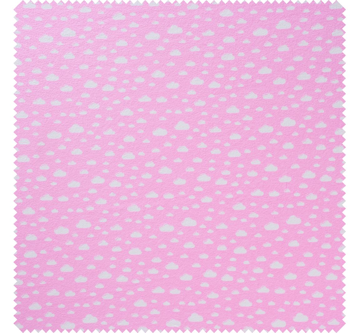 Jersey-Stoff "Wolken" - Rosa