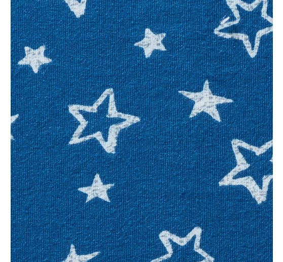 Jersey-Stoff "Sterne"
