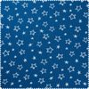 Jersey-Stoff "Sterne" Blau