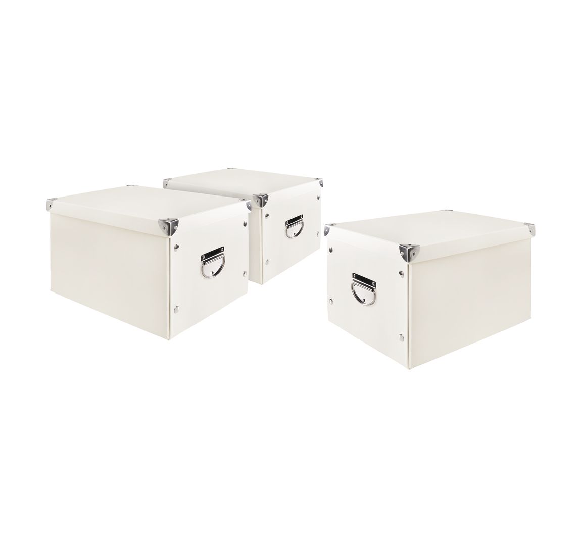 VBS Aufbewahrungsbox mit Deckel - 3 Stück