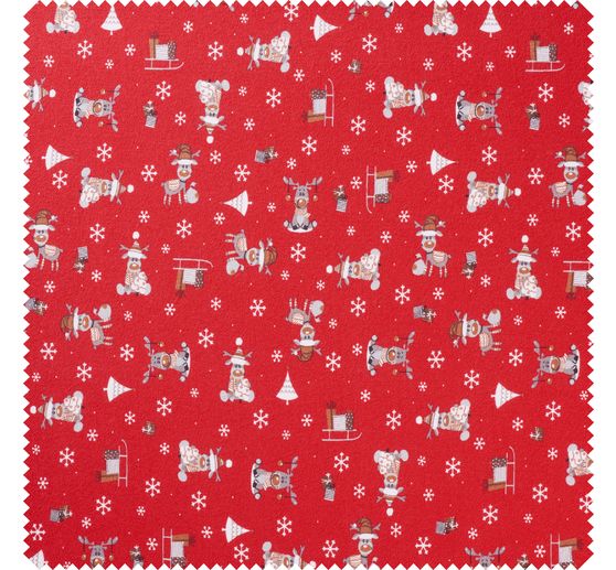 Jersey-Stoff "Elch Ruby"