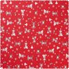 Jersey-Stoff "Elch Ruby" Rot