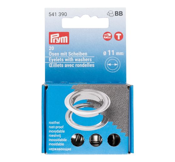 Prym Eyelets with discs