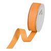 Band mit Leinenkante Orange