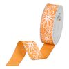 Druckband "Blüten" Orange