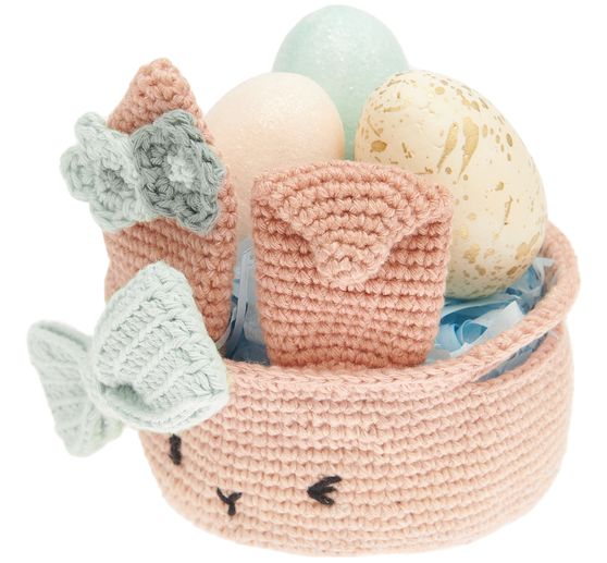 Rico Design Ricorumi Häkelset "Oster-Eierkörbchen"