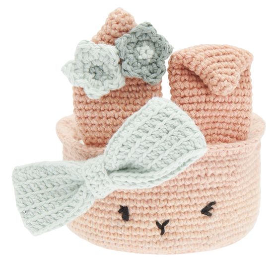 Rico Design Ricorumi Häkelset "Oster-Eierkörbchen"
