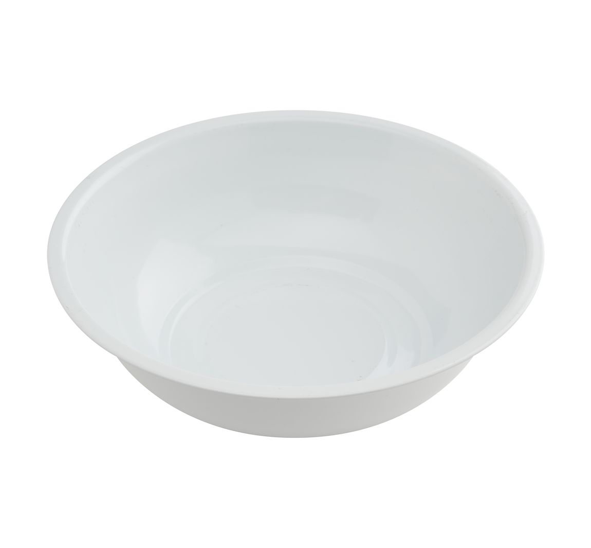 Zinkschale, Ø 22 cm - Weiß