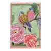 Karten-Set "Diamonds" Vögel und Blumen