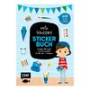 Buch "Das Stickerbuch zum Schulstart" Blau