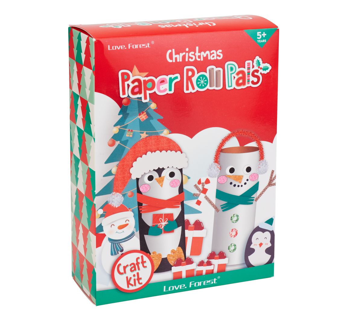 VBS Bastelset "Papprollen" - Pinguin