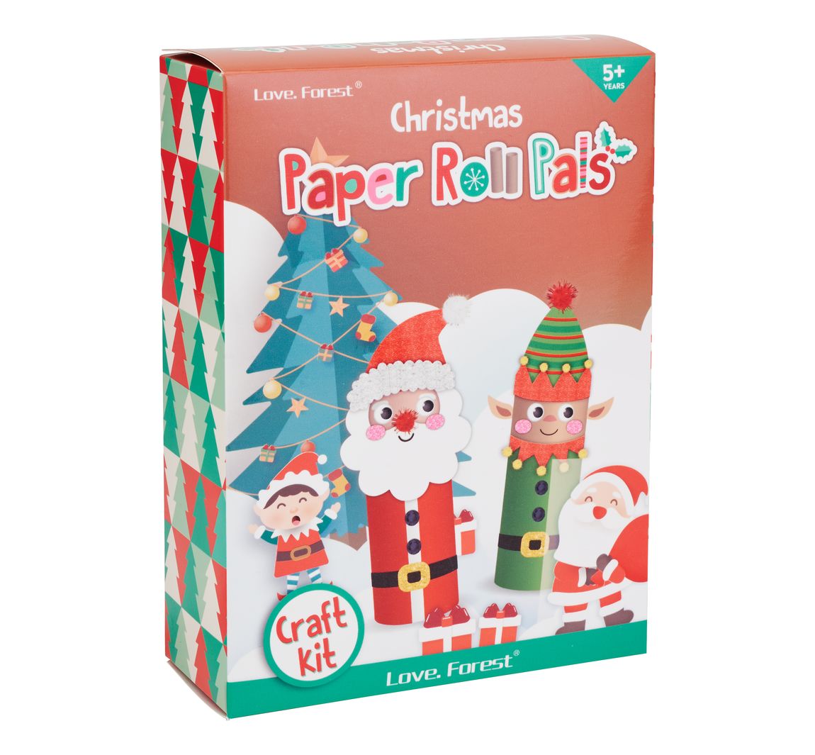 VBS Bastelset "Papprollen" - Weihnachtsmann
