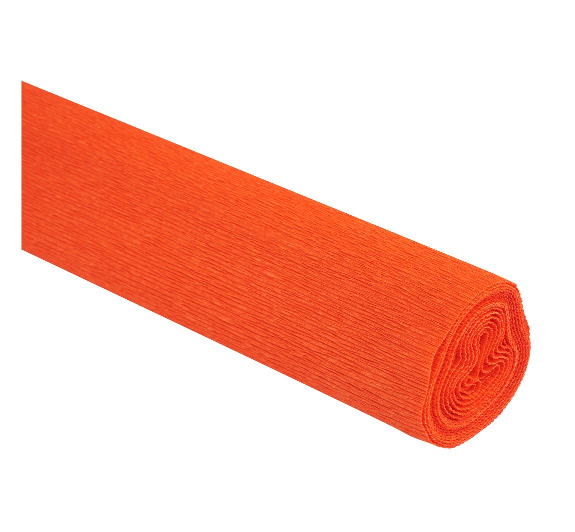 Floristen-Krepppapier, farbfest - Dunkelorange