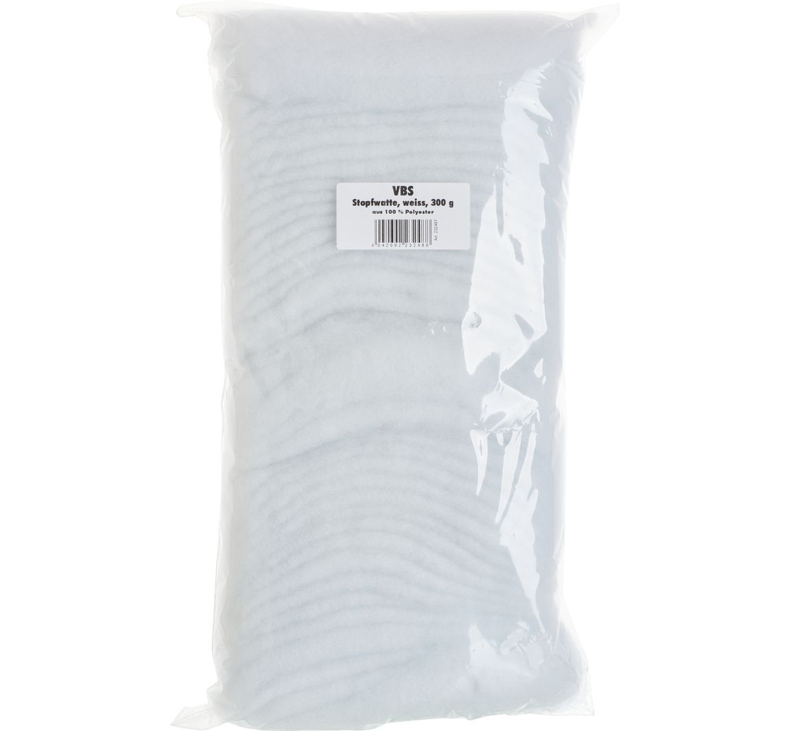 VBS Füllwatte, weiß, 300 g