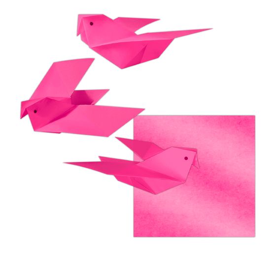 Transparentpapier-Faltblätter