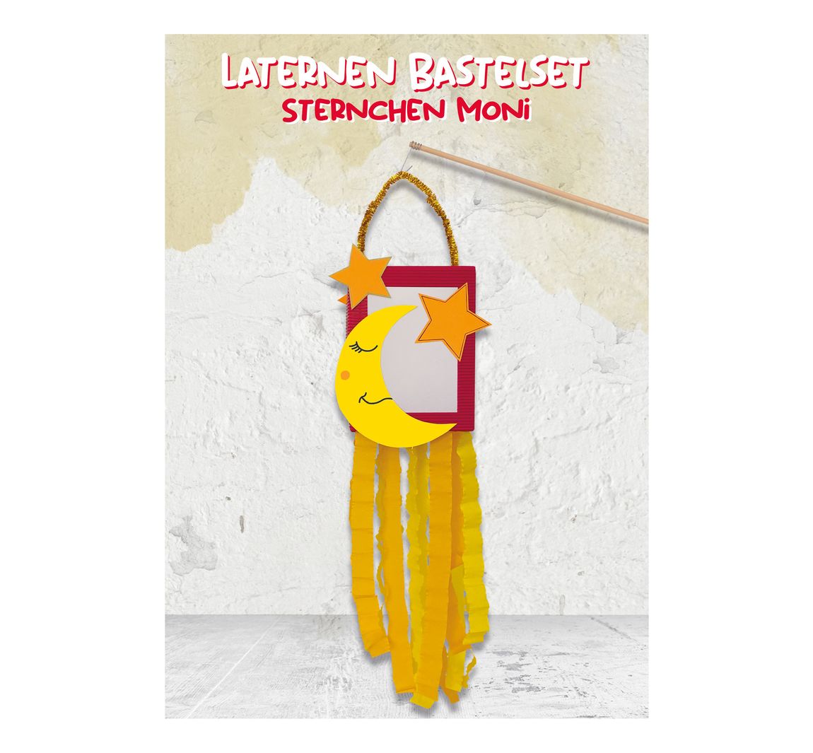 Laternen Bastelset - Sternchen Moni