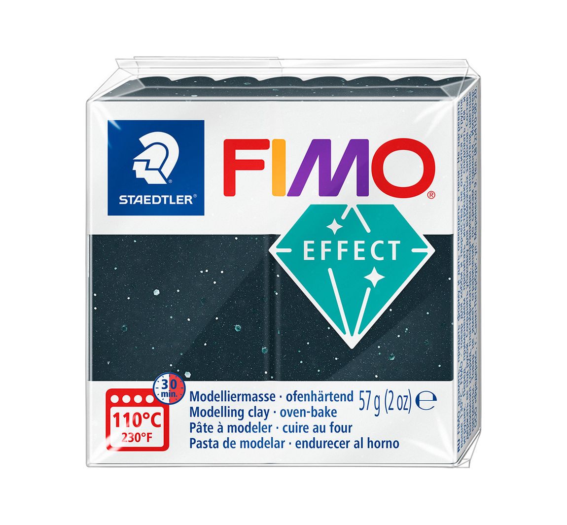 FIMO Effect 8010 "Granit" - Schwarz