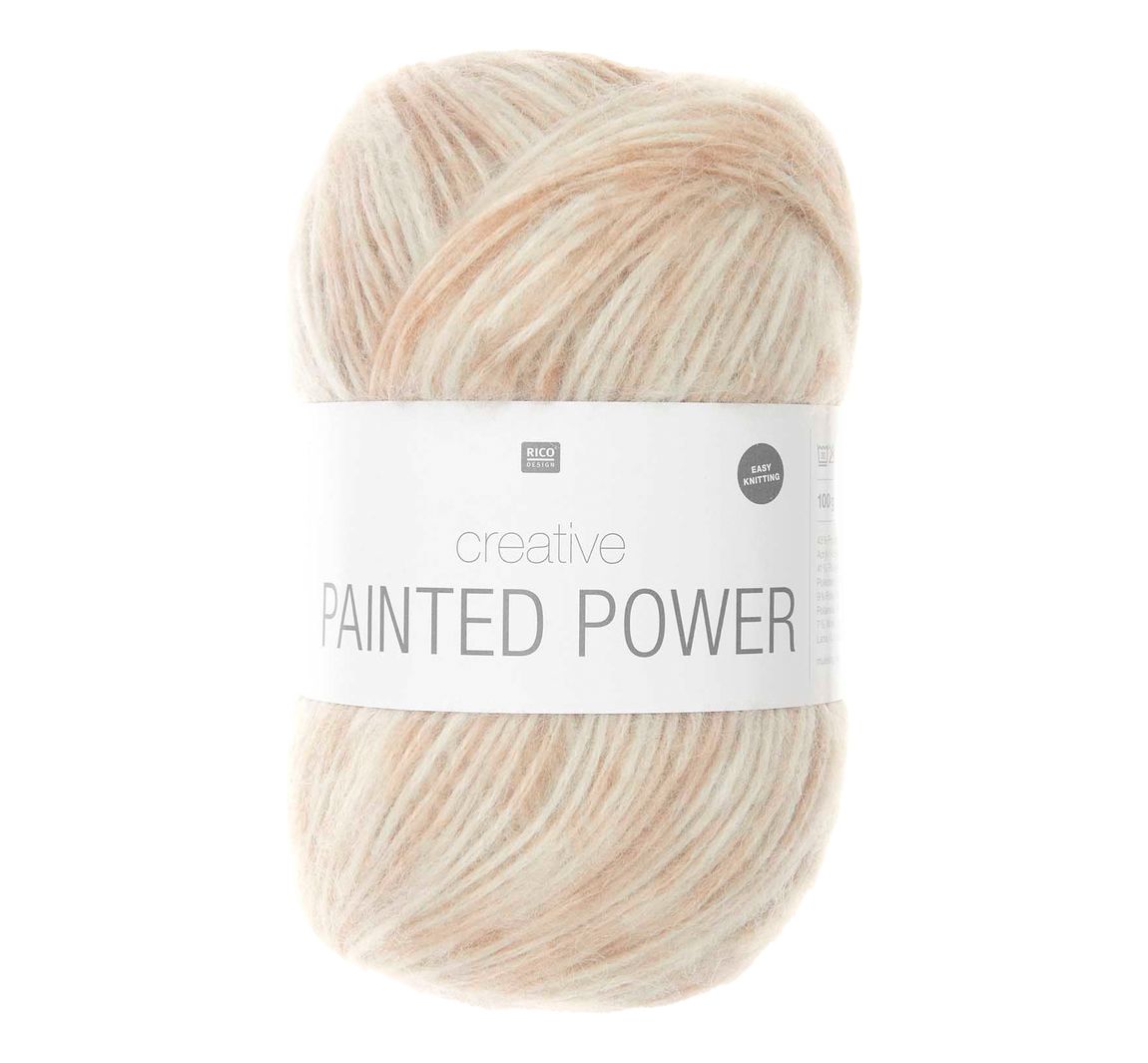 Rico Design Creative "Painted Power" - Snow