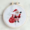 Simply Make Cross Stitch Kit Santa
