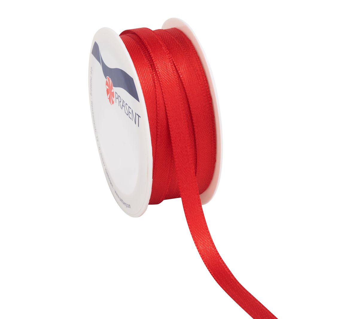Satinband, 6 mm - Rot