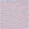 Jersey-Stoff "Streifen zweifarbig" Blau-Rot
