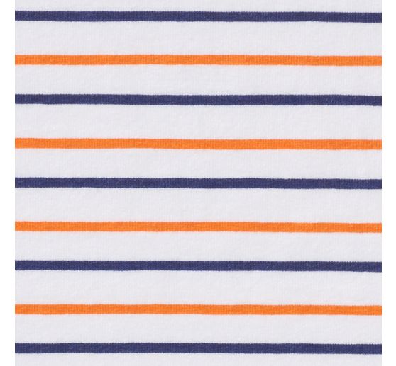 Jersey-Stoff "Streifen zweifarbig"