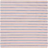 Jersey-Stoff "Streifen zweifarbig" Blau-Orange